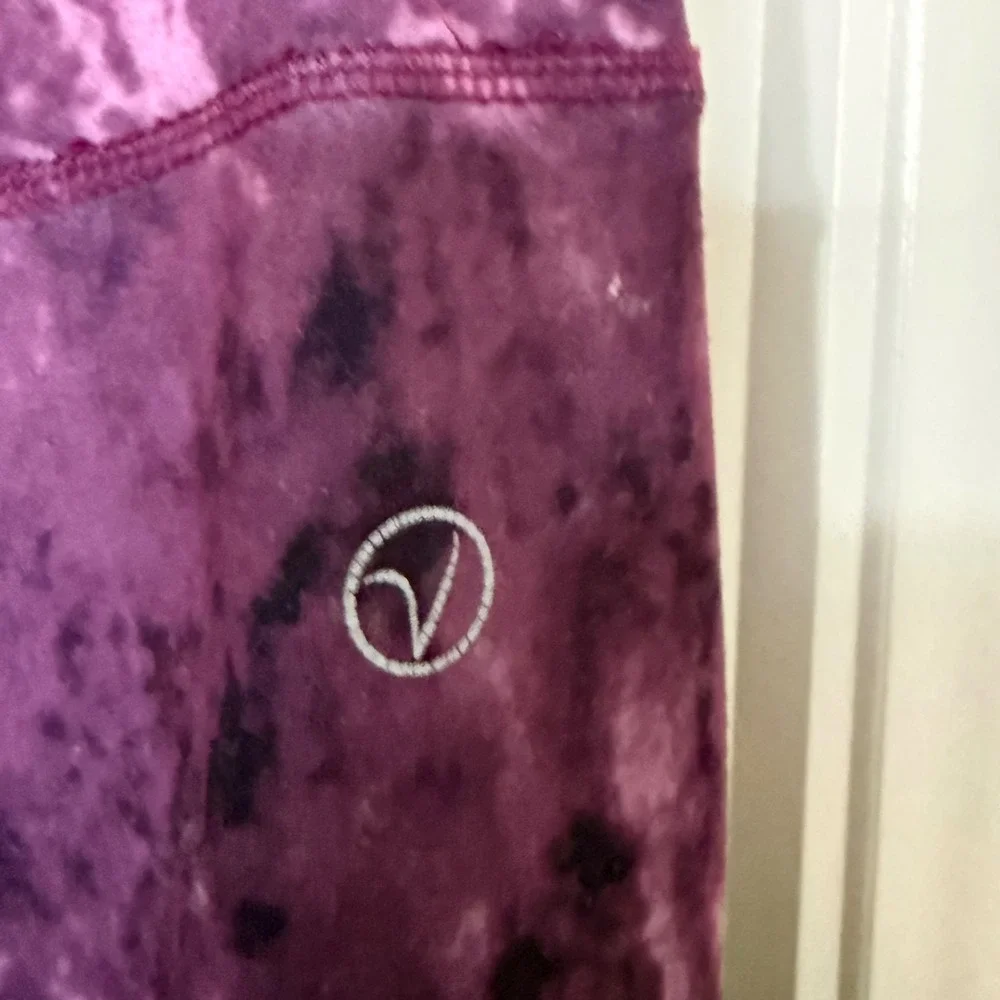 Vogo Athletica Purple Tie Dye Active Leggings Women's‎ Size S